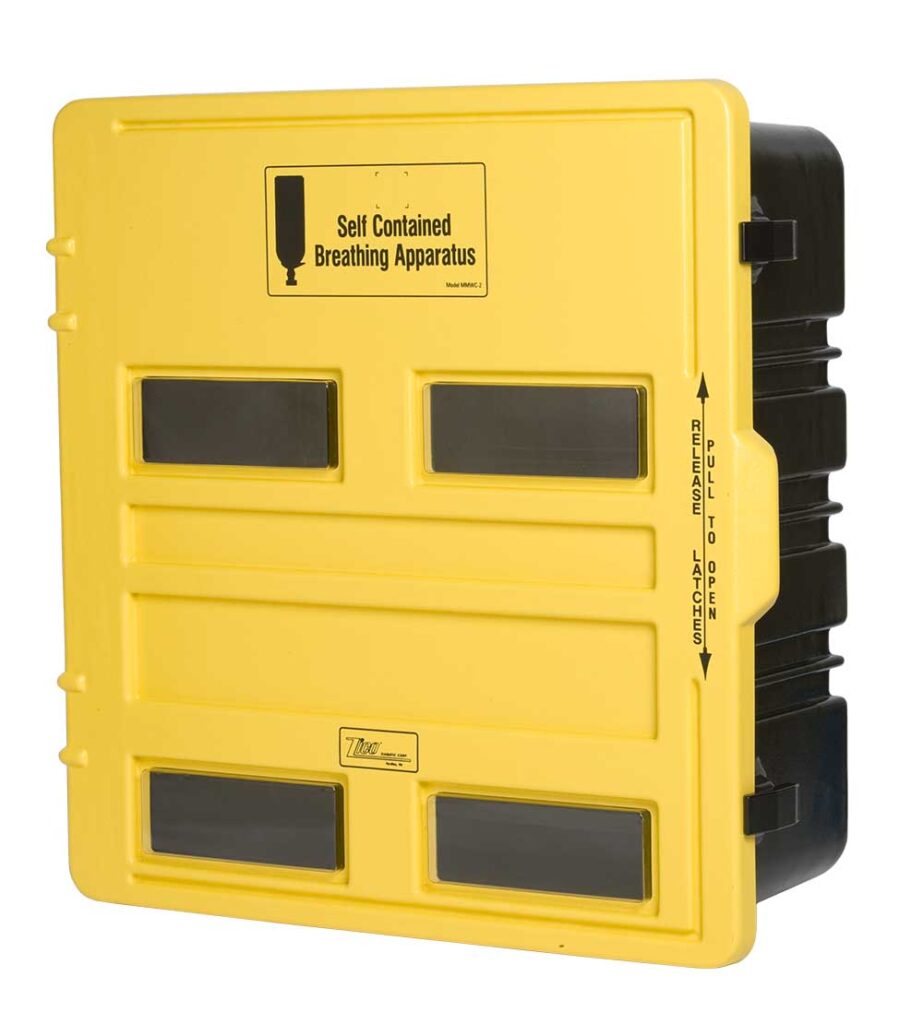 Ziamatic QUIC-ACCESS Double SCBA Cabinet