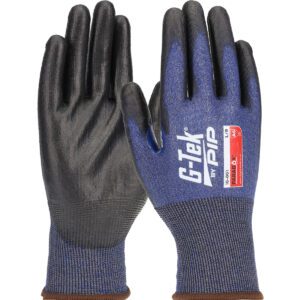 PIP G-Tek® Paradox™ Seamless Knit PolyKor® Blended Glove with PosiGrip MAX™ Coating on Palm & Fingers - 21 Gauge - Touchscreen