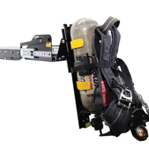 Ziamatic QUIC-SWING Flip-Down 180° SCBA Bracket