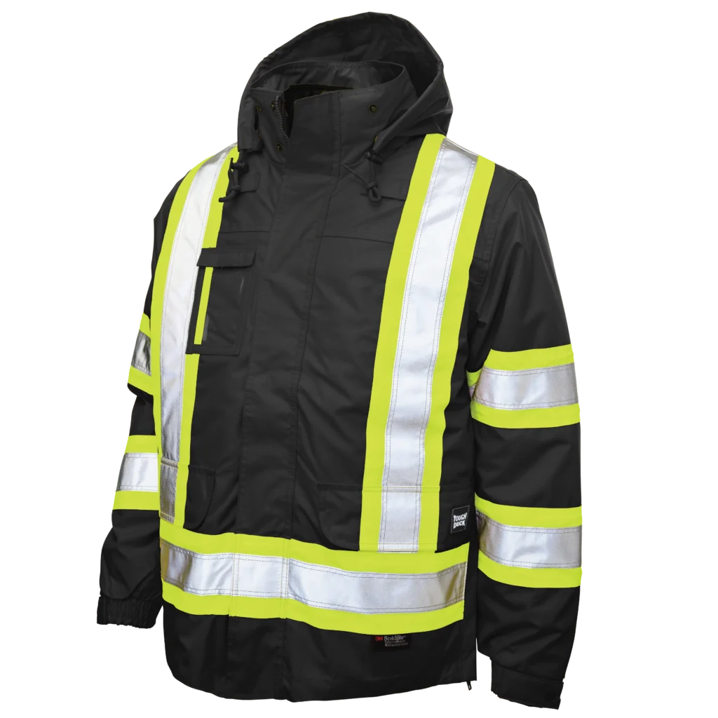 Tough Duck Poly Oxford 5-In-1 Safety Jacket