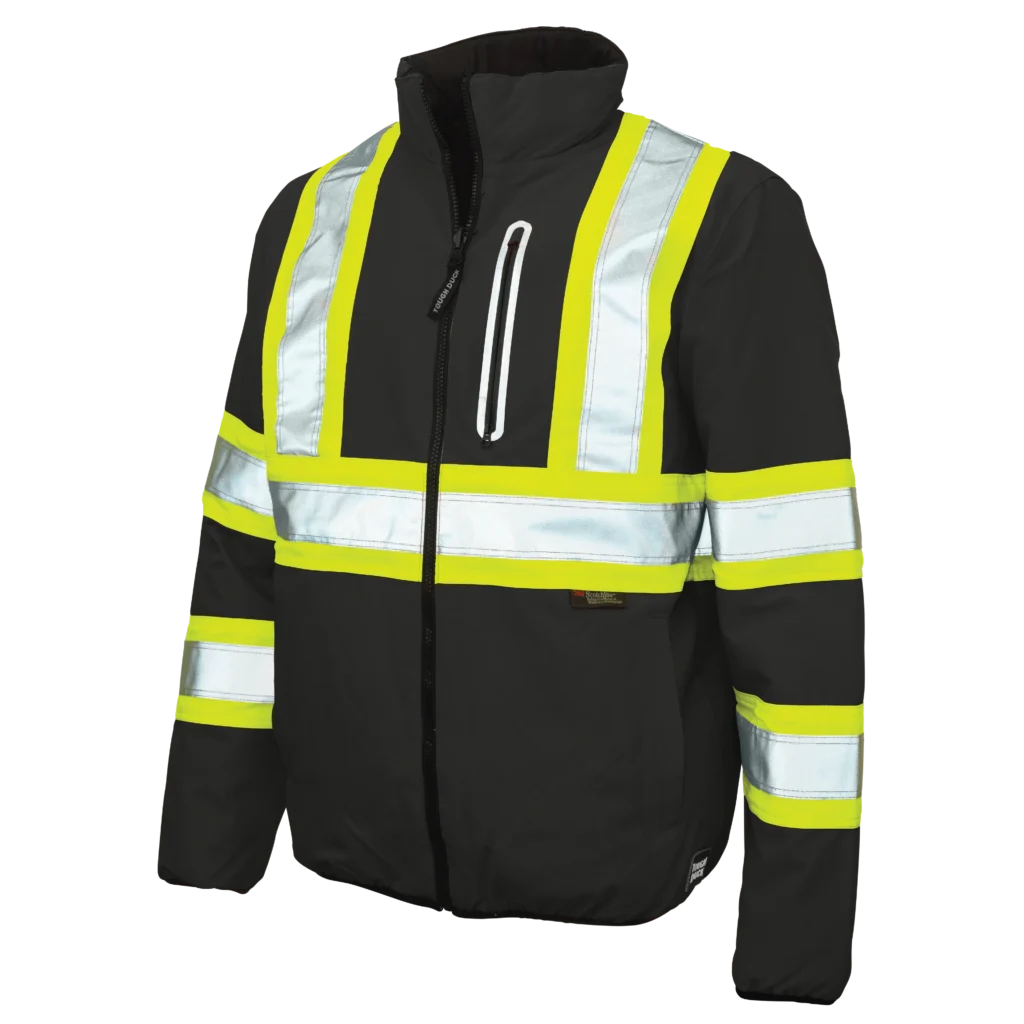 Tough Duck Ripstop Reversible Safety Jacket