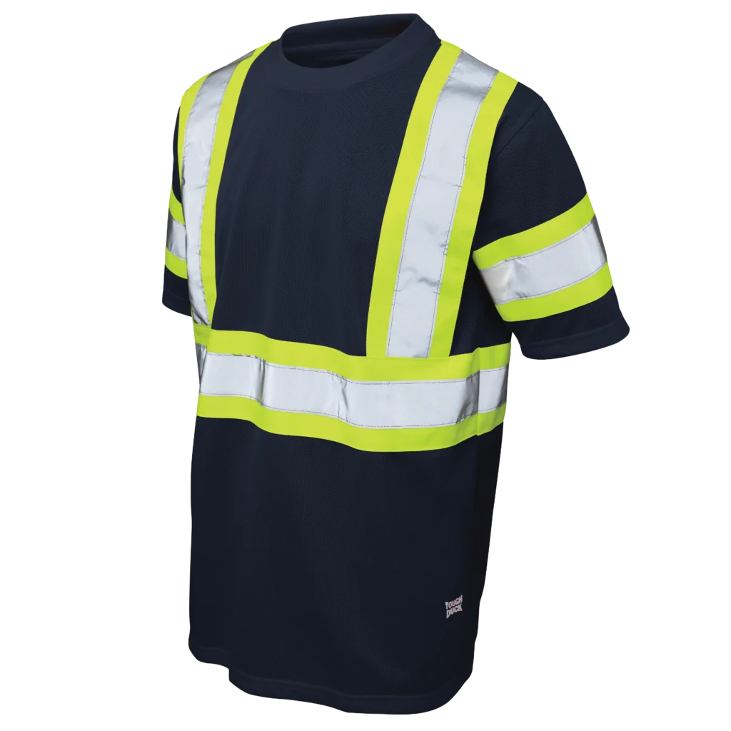 Tough Duck Micro Mesh Short-Sleeve Safety T- Shirt