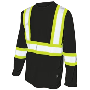 Tough Duck Micro Mesh Long-Sleeve Safety T-Shirt