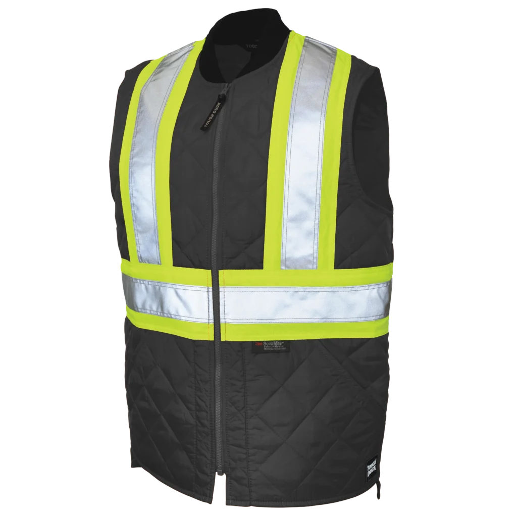 Tough Duck Quilted Safety Freezer Vest