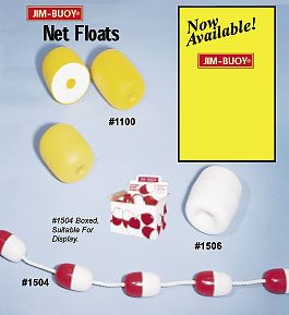 Jim Buoy Net Floats - Model #1100
