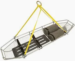 Junkin Safety Basket Stretcher w/ Backplate - Full Kit