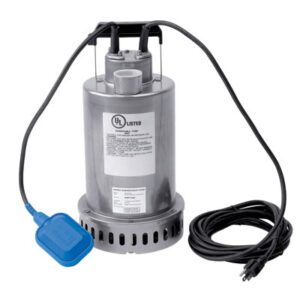 Tele-Lite Honsa WSP73 - 3/4 HP Electric Submersible Pump w/ Automatic Starting
