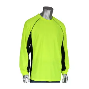 PIP® Non-ANSI Long Sleeve T-Shirt with 50+ UPF Sun Protection, Insect Repellent Treatment and Black Trim