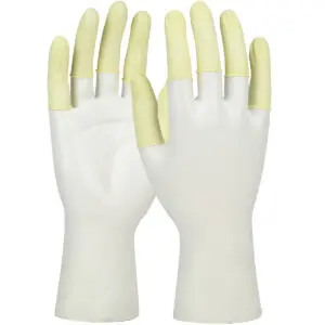 PIP QRP® Qualatex® Disposable Vacuum Sealed Latex Finger Cots, Powdered - 3.5 Mil