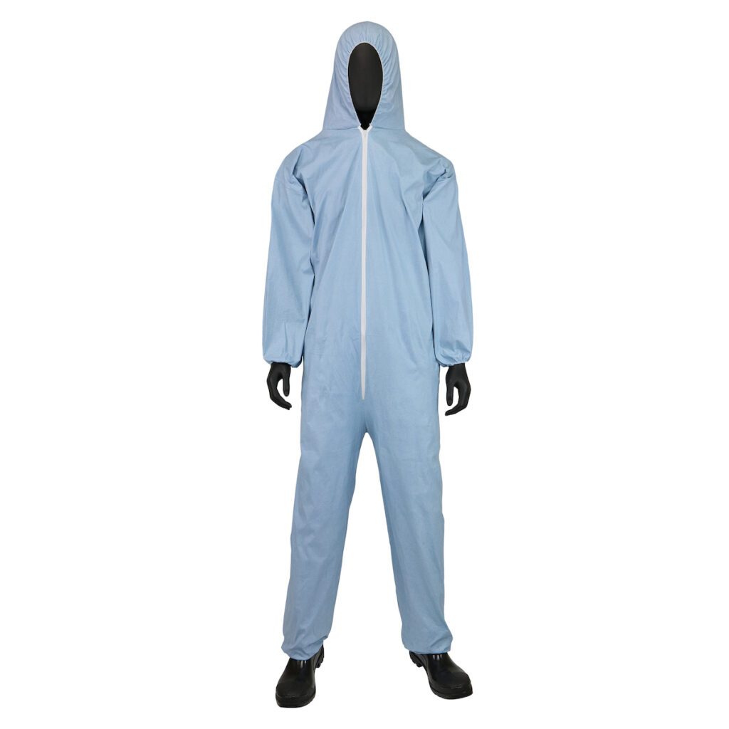 PIP Posi-Wear® FR™ Posi-Wear Flame Resistant Coverall with Hood, Elastic Wrists and Ankles, 80 gsm