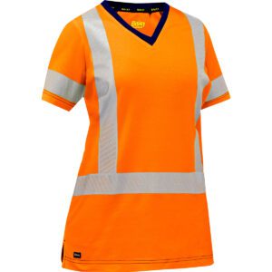 PIP Bisley® Workwear Essentials ANSI Type R Class 2 Women's Short Sleeve T-Shirt