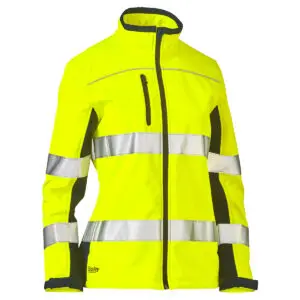 PIP Bisley® Multi-Season Workwear ANSI Type R Class 2 Women's Contoured Softshell Jacket