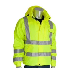 PIP® VizPLUS™ ANSI Type R Class 3 Heavy Duty Waterproof Breathable Jacket