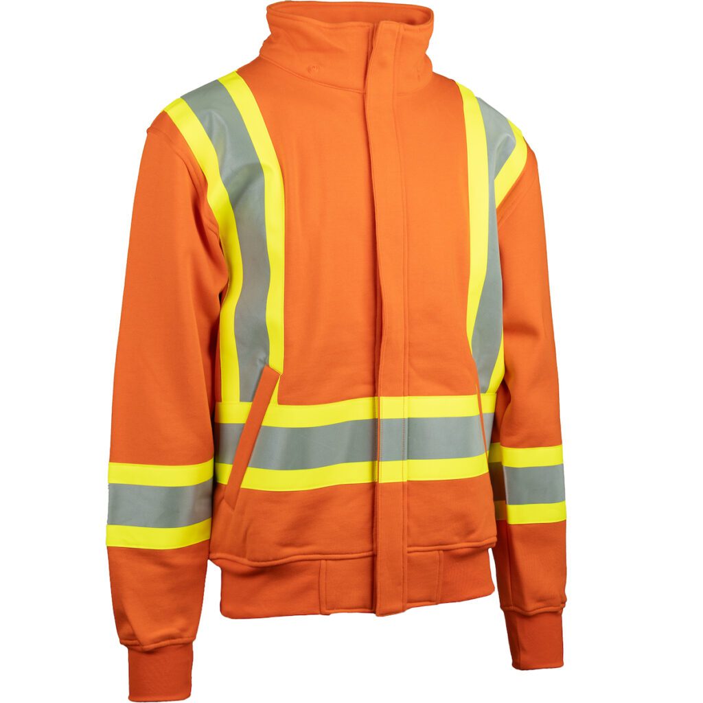 PIP® AR/FR Fleece Zip Hoodie with X backed tape