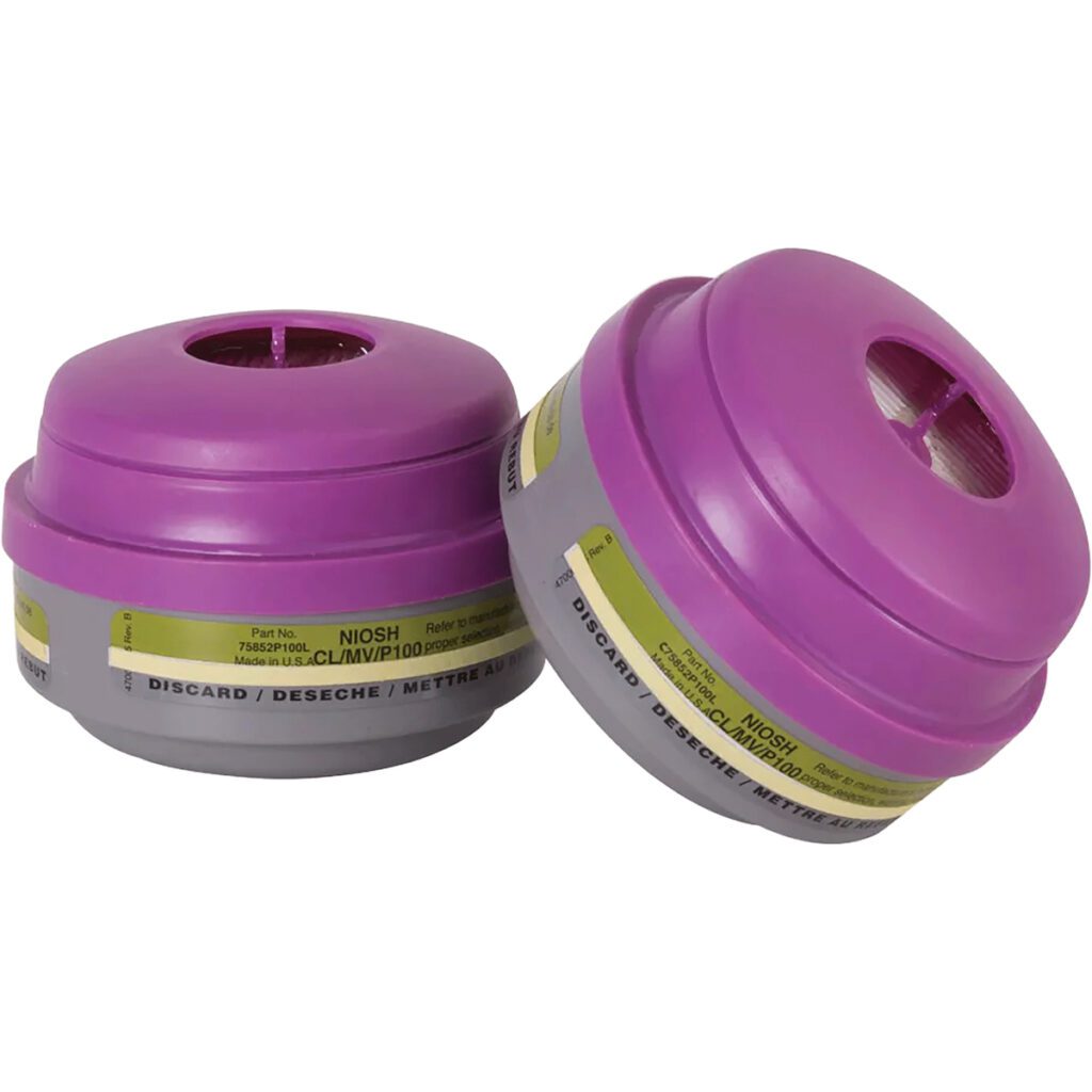PIP North® Mercury Vapor Chlorine with ESLI and with P100 Respirator Cartridge