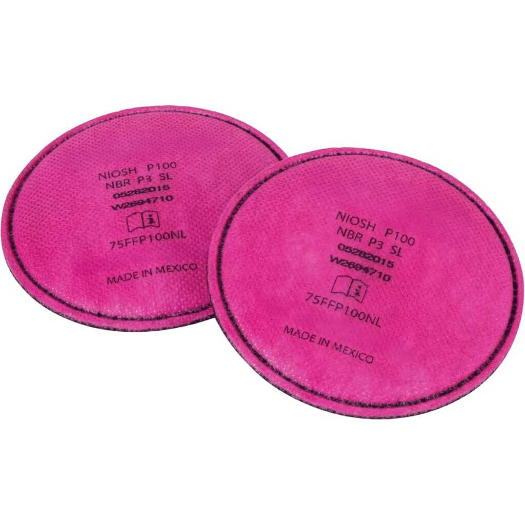 PIP North® Flexible, Low Profile P100 Filter with Odor Relief