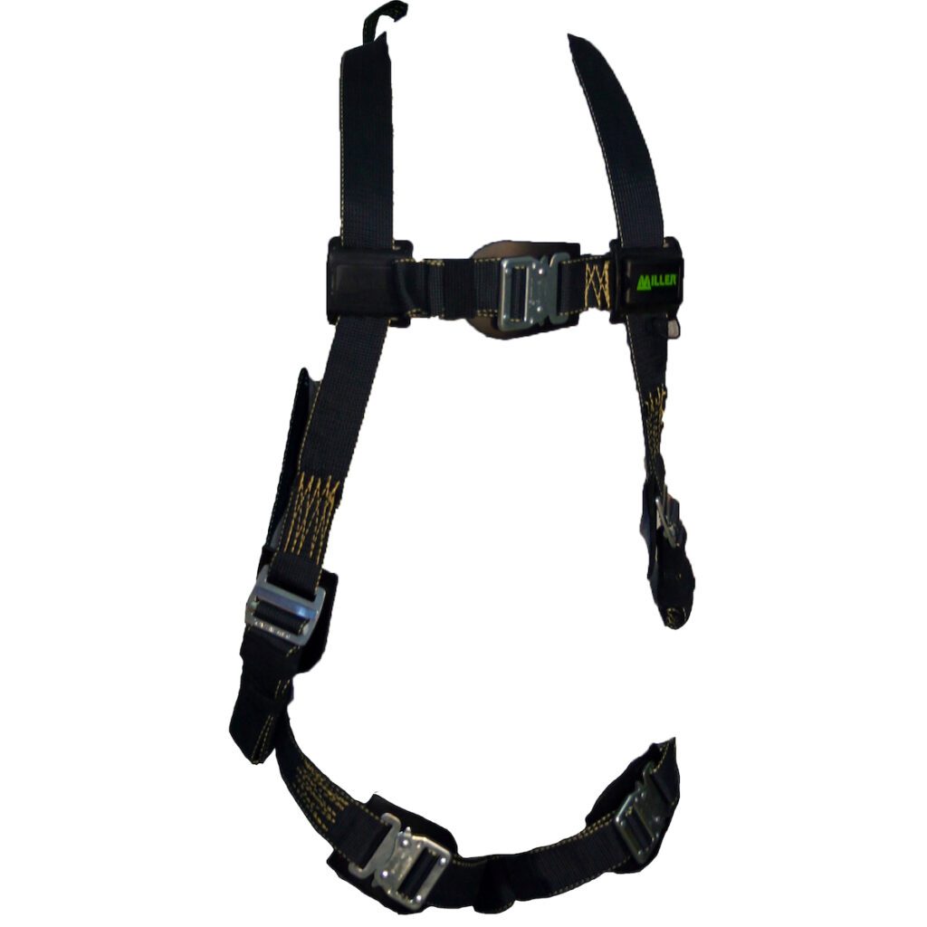 PIP Miller® Heavy-Duty Kevlar®/Nomex® Welding & Arc Flash Rated Full-Body Harness, with 5 Points of Adjustment, with Back D-Ring