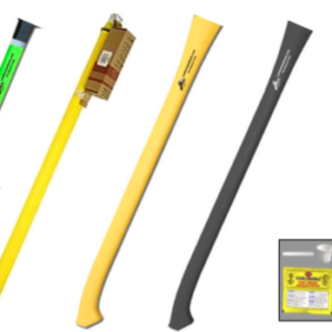 Leather Head Tools 31.5" Yellow Replacement Straight Axe Handle for 8lb. Axe Heads