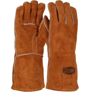PIP Ironcat® Premium Grade Split Cowhide Leather Welder's Glove with Cotton Lining