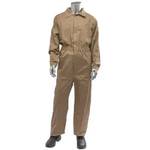 PIP® AR/FR Dual Certified Economy Coverall with Zipper Closure - 9 Cal/cm2