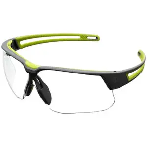 PIP UVEX® Avatar™ Plus Semi-Rimless Safety Glasses with Black Frame, Clear Lens with Ultra-Dura® Hardcoat - +3.0 Diopter