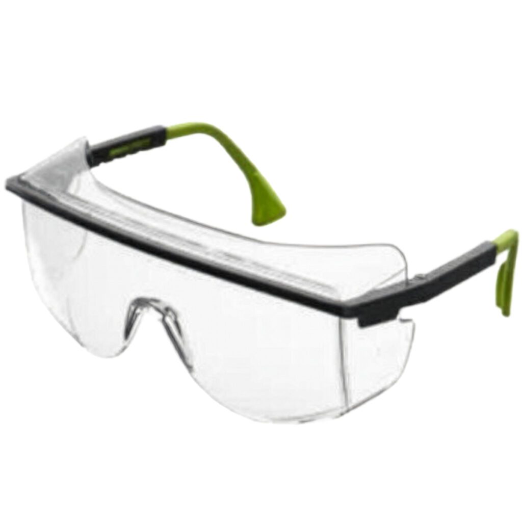 PIP UVEX® Avatar™ Plus OTG Rimless Safety Glasses with Black Temple, Clear Lens with Uvextreme® Anti-Fog Coating and Ultra-Dura® Hardcoat
