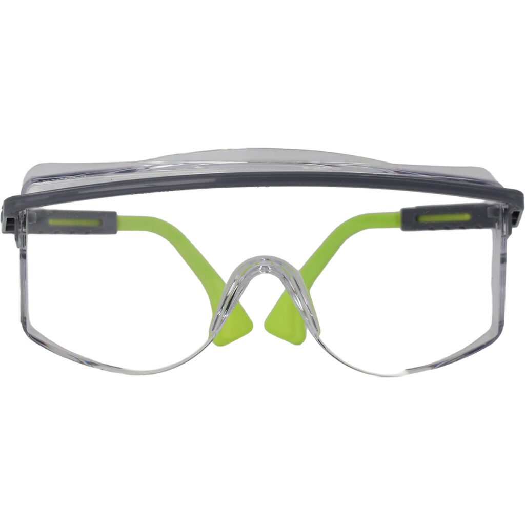 PIP UVEX® Avatar™ Plus OTG Rimless Safety Glasses with Black Temple, Clear Lens with Uvextreme® Anti-Fog Coating and Ultra-Dura® Hardcoat