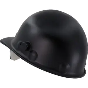 PIP Fibre-Metal® Roughneck™ P2 Type I, Cap Style Smooth Dome Hard Hat with Fiberglass Shell, Quick-Lok Attachment, 8-Point Suspension and Wheel Ratchet Adjustment