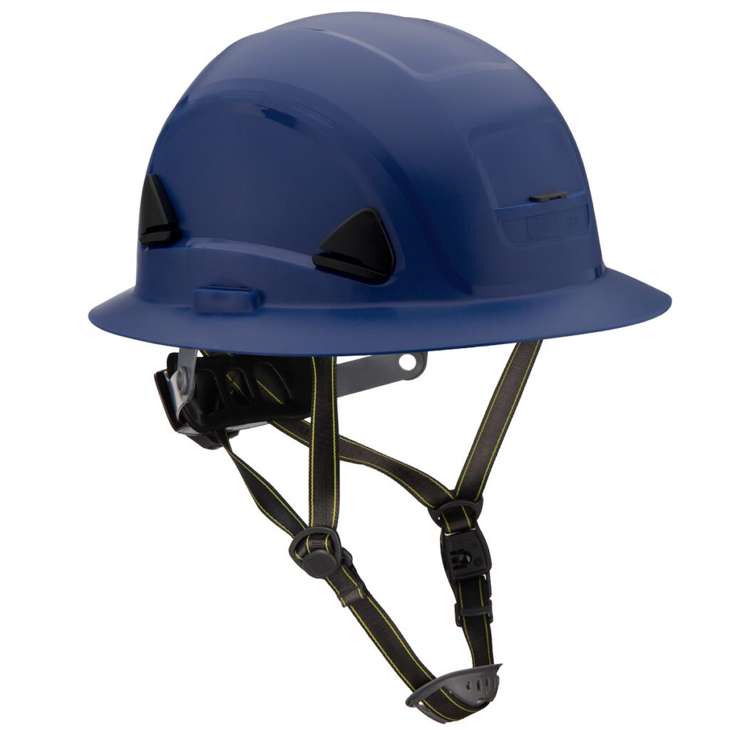PIP Fibre-Metal® Climbing Style Helmet - Full Brim, Non-Vented Class E - Black
