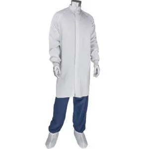 PIP Uniform Technology™ Disctek 2.5 Grid ISO 4 (Class 10) Cleanroom Frock
