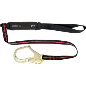 PIP Miller® H500 Arc Flash Lanyard, Single Leg, Polyamide Webbing, with Webbing Loop and Rebar Hook