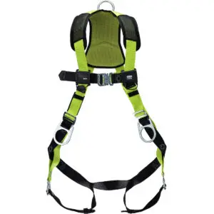 PIP Miller® H500 Full-Body General Safety Harness, with 5 Points of Adjustment, with Lightweight Aluminum Back / Side D-Rings, and Quick-Connect Chest & Leg Buckles
