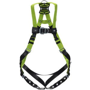 PIP Miller® H500 Industry Standard Full-Body Harness, with 5 Points of Adjustment, with Back / Front D-Rings, and Mating Chest Buckles & Tongue Leg Buckles