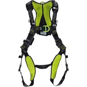PIP Miller® H700 Premium Full-Body Harness, with Lightweight Aluminum Hardware, 5 Points of Adjustment, with Back / Front / Side D-Rings, and Quick-Connect Chest & Leg Buckles