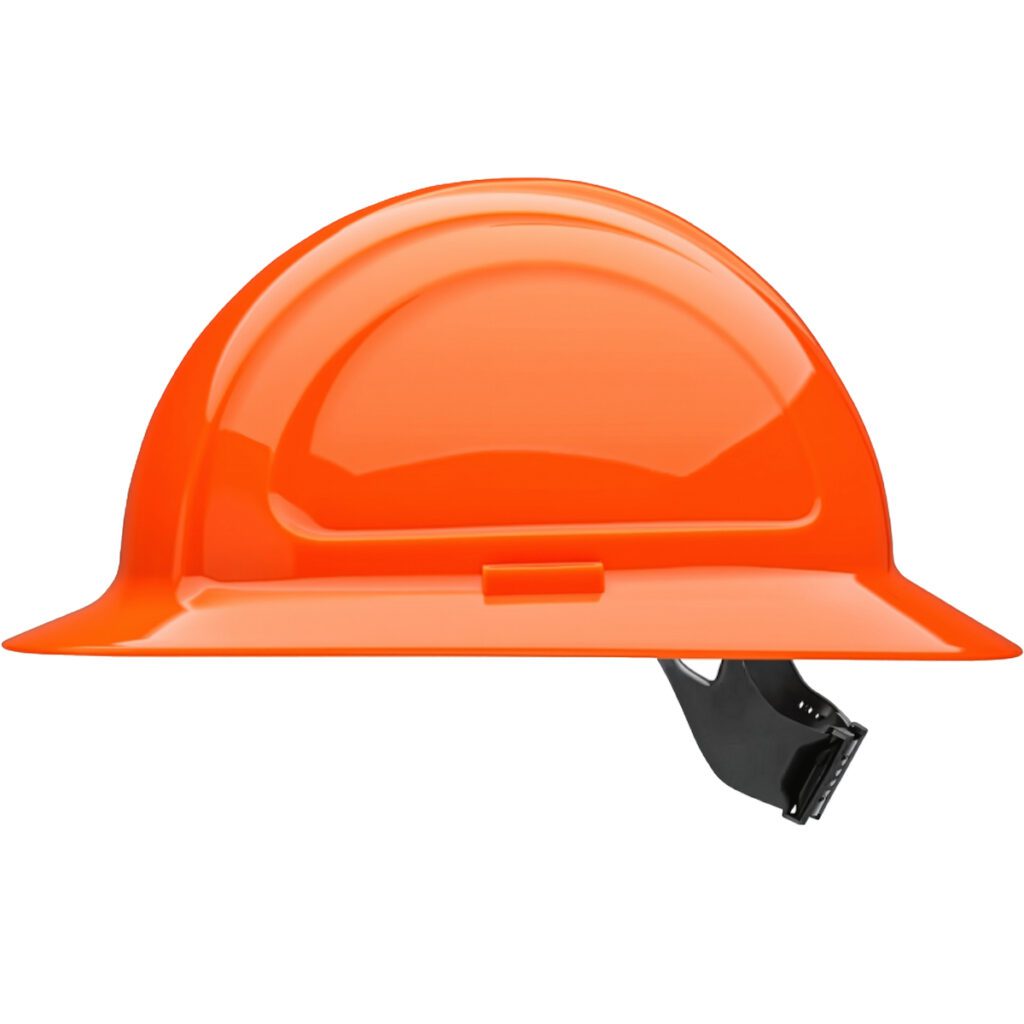 PIP North® Zone™ Type I, Full Brim Hard Hat with HDPE Shell, 4-Point Textile Suspension and Wheel Ratchet Adjustment