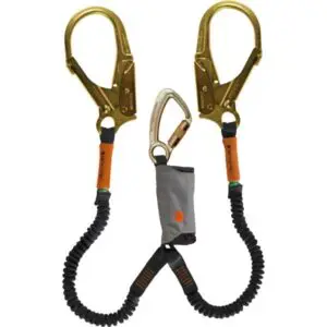 RIT Safety Solutions Skysafe Pro Flex Steel, Double Leg with Two Large Steel Rebar Hooks