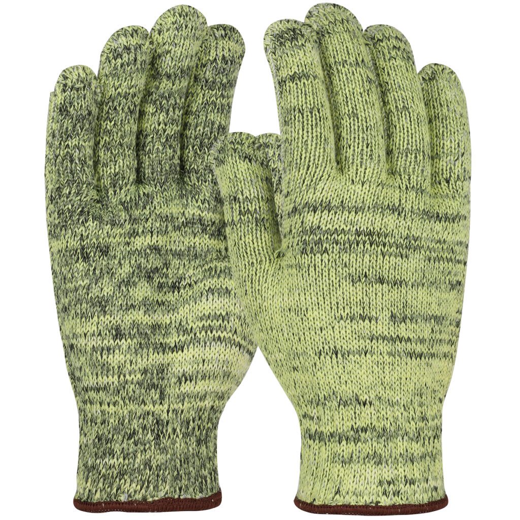 PIP Kut Gard® Seamless Knit ATA® Hide-Away™ / Aramid Blended Glove with Cotton/Polyester Plating - Heavy Weight