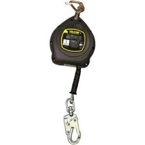 PIP Miller® Falcon+™ Self-Retracting Lifeline, with Galvanized Steel Cable, Steel Swivel Snap Hook