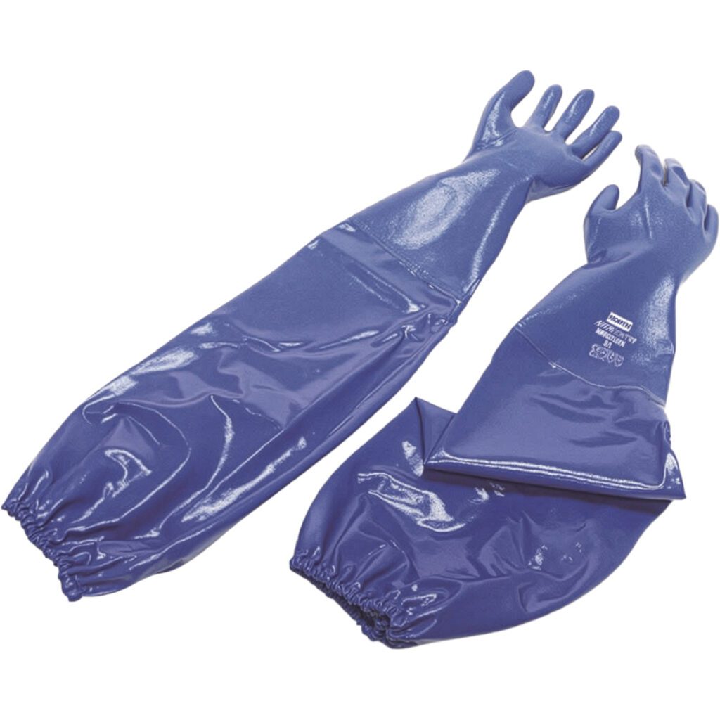 PIP North® Nitri-Knit™ Nitrile Coated Glove with Interlock Liner and Rough Grip - 26"