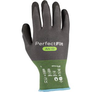 PIPG-Tek® Perfect Fit® Seamless Knit A3 Engineered Yarn Glove with Polyurethane Coated Grip on Palm & Fingers - Touchscreen - ESD Safe