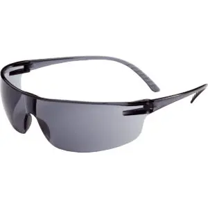PIP UVEX® SVP 200 Rimless Safety Glasses with Gray Frame, Gray Lens with Anti-Fog Coating