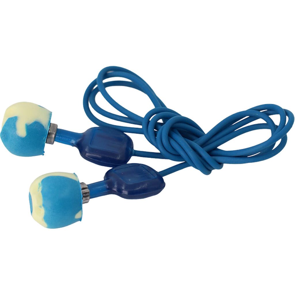 PIP Howard Leight™ TrustFit® Trak Metal Detectable Soft Polyurethane Reusable Corded Ear Plugs - NRR 29