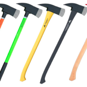 Leather Head Tools Pick Axe OAL 22", Black Fiberglass Handle w/ Rubber Grip