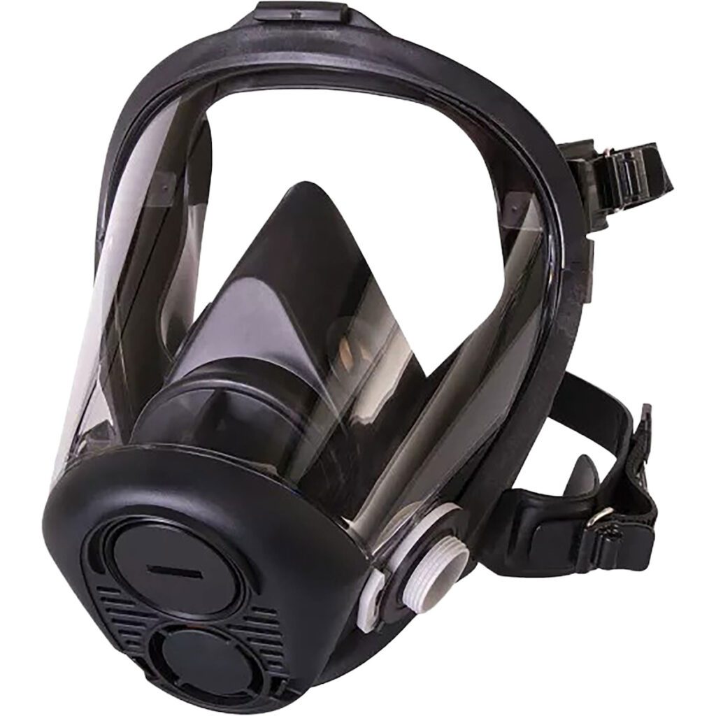 PIP North® RU6500 Series Silicone Full Facepiece with 5-Point Head Harness