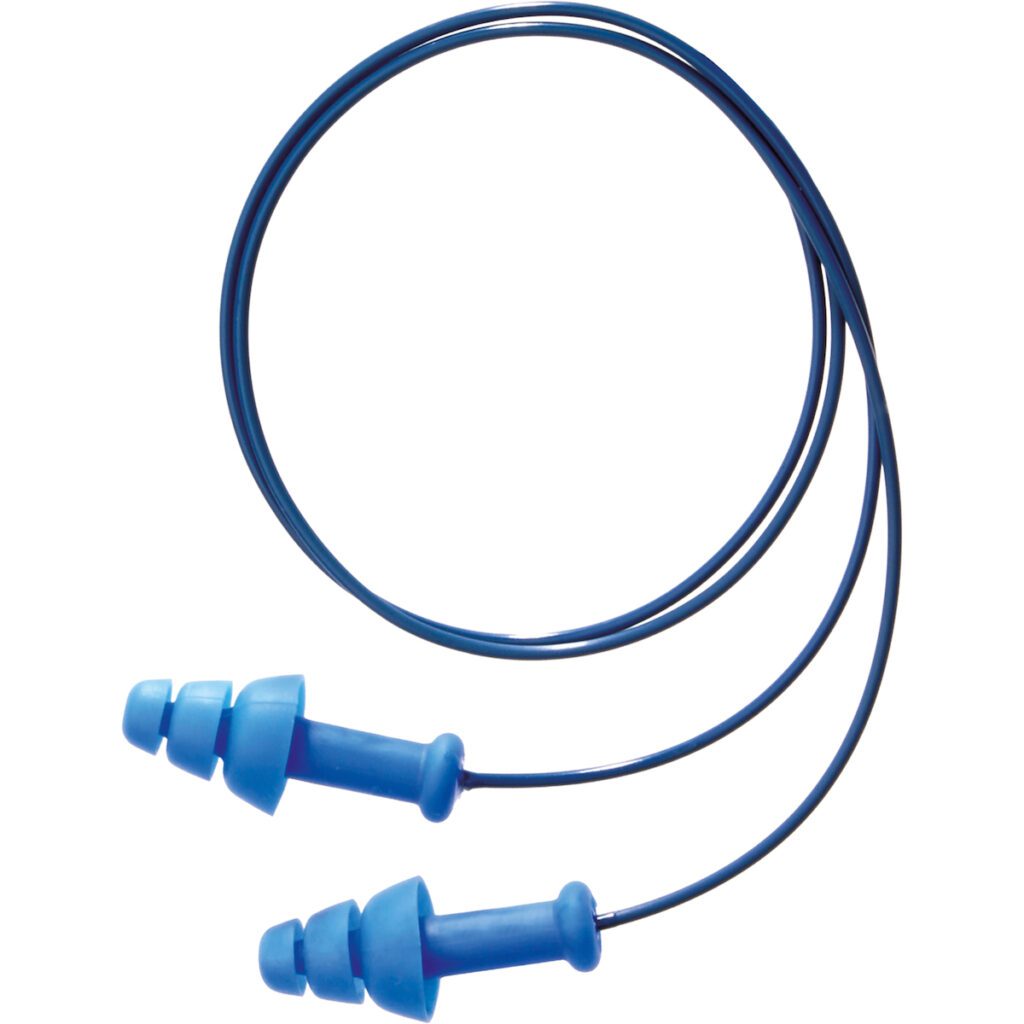 PIP Howard Leight™ SmartFit® Metal Detectable Reusable TPE Corded Ear Plugs - NRR 25