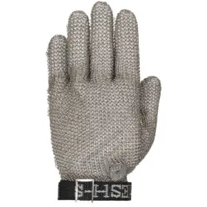 PIP US Mesh® Stainless Steel Mesh Glove with Adjustable Strap - Wrist Length