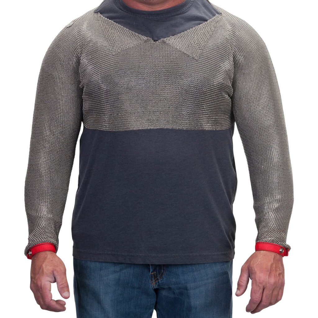 PIP US Mesh® Stainless Steel Mesh T-Shirt with Double Sleeve - 12" Long