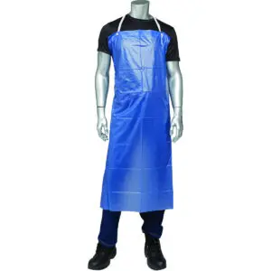 PIP® Blue Vinyl Apron - 6 mil