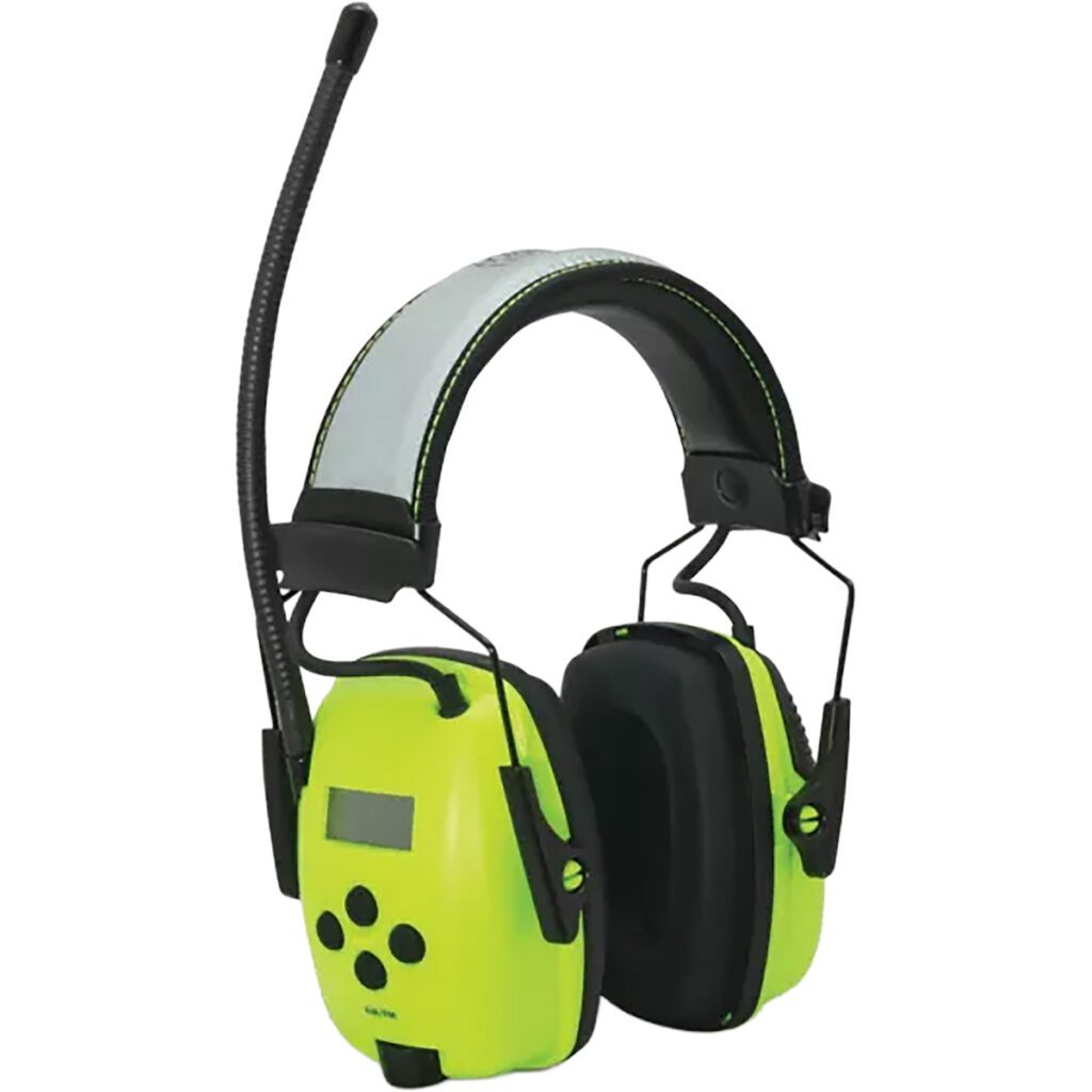 PIP Howard Leight Sync Electronic Ear Muff w/ Adjustable Headband and AM/FM Radio - NRR 25