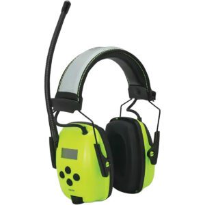 PIP Howard Leight Sync Electronic Ear Muff w/ Adjustable Headband and AM/FM Radio - NRR 25